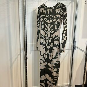 Open Back Bodycon Dress